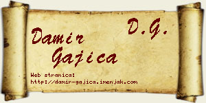 Damir Gajica vizit kartica